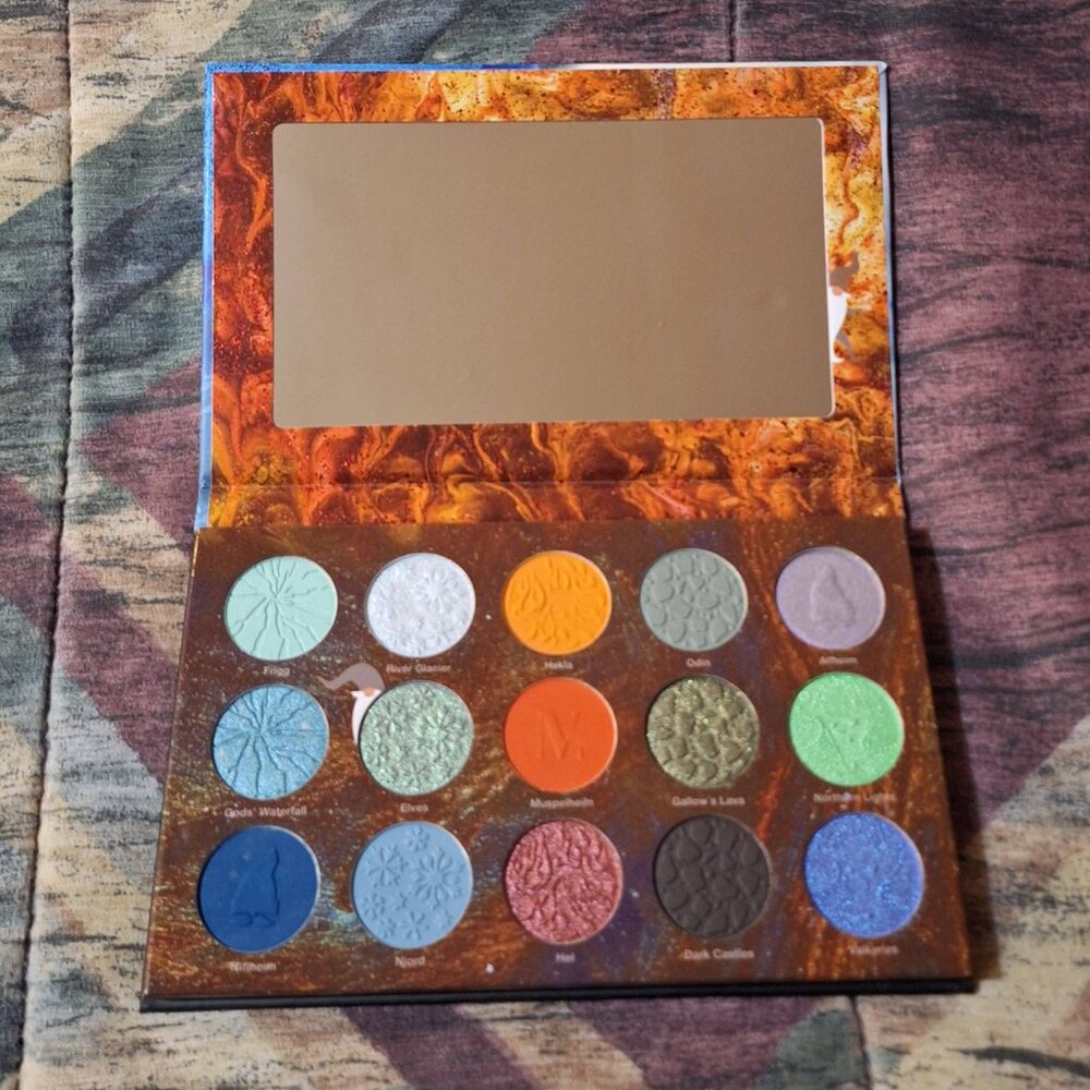 Nomad Cosmetics Land of Ice & Fire Palette – DISCONTINUED – Brand New ❄️🔥